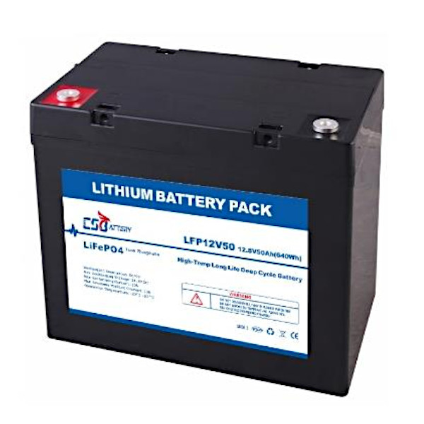 Bateria Litio CS Battery LP-12V50AH (LiFePo4)