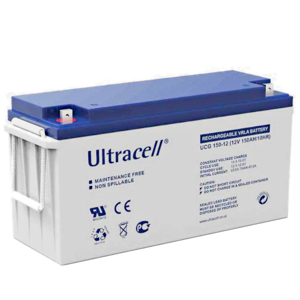 Bateria ULTRACELL VRLA 12V 150Ah Ciclo profundo UCG150-12