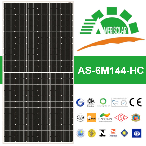 Panel Solar Mono Perc Amerisolar 144 celdas 450Wp - AS-6M144-HC-450W