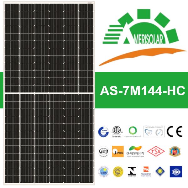 Panel Solar Mono Perc Amerisolar 144c 550Wp - AS-7M144-HC-550W