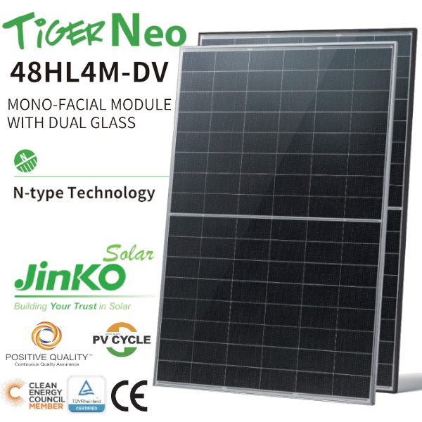 Panel Mono N Jinko Solar Tiger Pro 460Wp - JKM460N-48HL4M-DV