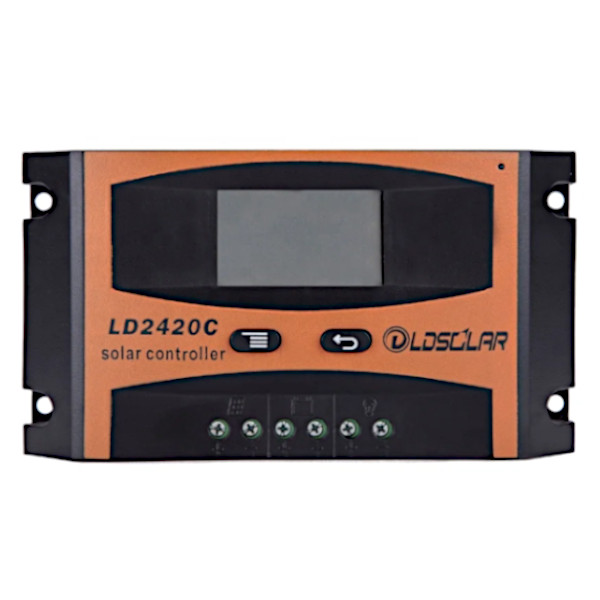 Regulador de carga PWM 12V/24V 20A - LD2420NC
