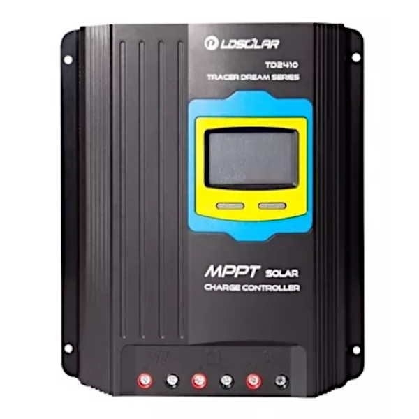 Regulador de carga LD Solar MPPT 100V 40A - 12/24V TD2410TU